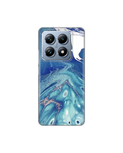 Torbica Silikonska Print za Xiaomi 14T Pro Blue Marble - 8020544-1