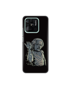 Torbica Silikonska Print za Xiaomi Redmi 10C Funny Albert Einstein - 8018701