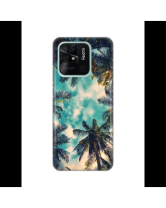 Torbica Silikonska Print za Xiaomi Redmi 10C Palm Tree - 8018863