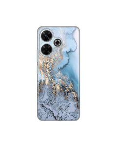 Torbica Silikonska Print za Xiaomi Redmi 13 Blue Gold Marble - 8020405
