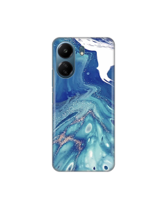 Torbica Silikonska Print za Xiaomi Redmi 13C Blue Marble - 8019932