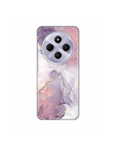 Torbica Silikonska Print za Xiaomi Redmi 14C/Redmi A4 Pink Marble