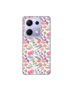 Maska za Xiaomi Redmi 14s Watercolor Flowers Silikonska Print - 8020777