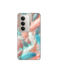 Maska za Xiaomi Redmi 15 4G Pastel Feathers Silikonska Print - 8021009