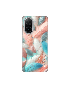 Maska za Xiaomi Redmi A5(173mm) Pastel Feathers Silikonska Print - 8020768