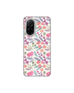 Maska za Xiaomi Redmi A5(173mm) Watercolor Flowers Silikonska Print - 8020767