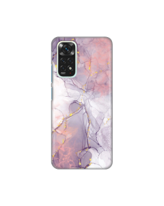 Torbica Silikonska Print za Xiaomi Redmi Note 11/Note 11s Pink Marble - 8018655