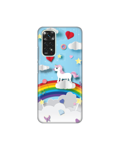 Torbica Silikonska Print za Xiaomi Redmi Note 11/Note 11s Unicorn - 8018674
