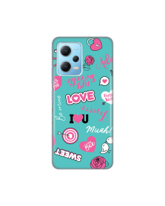 Torbica Silikonska Print za Xiaomi Redmi Note 12 5G (EU) Love - 8019681