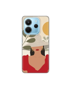 Torbica Silikonska Print za Xiaomi Redmi Note 14 4G (SRB) Summer Girl - 8020718