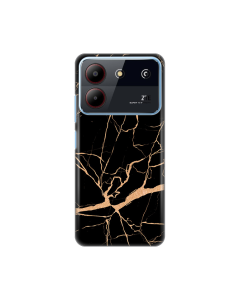 Torbica Silikonska Print za ZTE Blade A54 All Black - 8020673