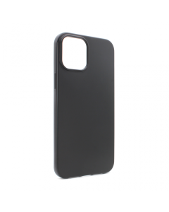 Maska za iPhone 12 Pro Max 6.7 mat silikonska Skin crna - 88760-1-1