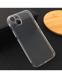 Maska za iPhone 15 Plus 6.7 transparent silikonska Ultra Thin with pluggy - 209880