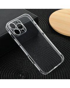 Torbica silikonska Ultra Thin with pluggy za iPhone 16 Pro Max 6.9 transparent - 216107-1