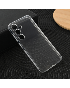 Maska za Samsung Galaxy S24 transparent silikonska Ultra Thin with pluggy - 221169