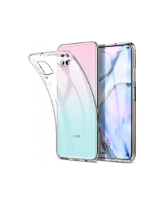 Maska za Huawei P40 Lite/Nova 6 SE transparent silikonska Ultra Thin - 79730-1