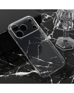 Maska za iPhone 17 Pro 63 silikonska Ultra Thin transparent - 223400