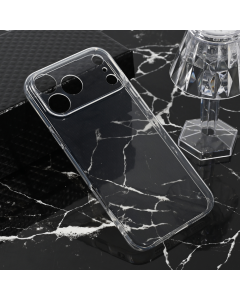 Maska za iPhone 17 Pro Max 69 silikonska Ultra Thin transparent - 223399