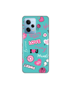 Torbica Silikonska Print za Xiaomi Redmi Note 12 Pro 5G (EU) Love - 8019669