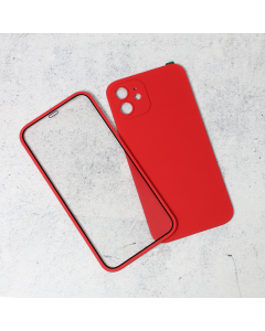 Torbica Slim 360 Full za iPhone 12 6.1 crvena - 95068-1