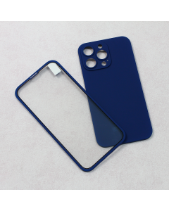 Maska za iPhone 13 Pro 6.1 Slim 360 Full plava - 97489-1