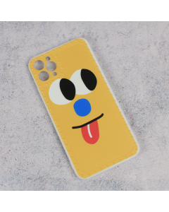 Torbica Smile face za iPhone 11 Pro Max 6.5 zuta - 90388