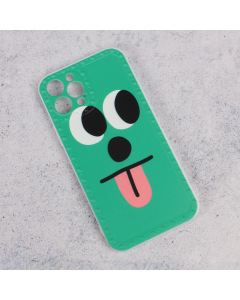 Torbica Smile face za iPhone 12 Pro 6.1 zelena - 90398