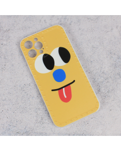 Torbica Smile face za iPhone 12 Pro 6.1 zuta - 90397