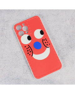 Torbica Smile face za iPhone 12 Pro Max 6.7 crvena - 90399-1