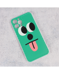 Torbica Smile face za iPhone 12 Pro Max 6.7 zelena - 90401-1