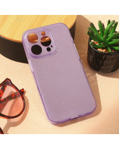 Torbica Sparkle Dust za iPhone 15 Pro 6.1 ljubicasta - 209836