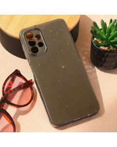 Torbica Sparkle Dust za Samsung A135F Galaxy A13 4G crna - 208676