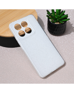 Maska za Xiaomi 14T Sparkle Dust bela - 221369