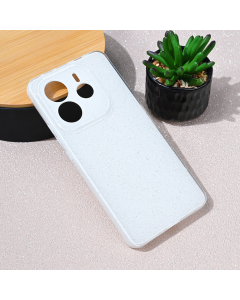 Maska za Xiaomi Redmi Note 14 5G Sparkle Dust bela - 221523