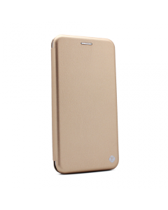 Torbica Teracell Flip Cover za Motorola Moto E7 zlatna - 89913