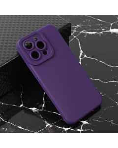 Maska za iPhone 13 Pro 6.1 Teracell Giulietta mat tamno ljubičasta - 222611