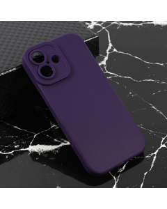 Maska za iPhone 17 63 mat Teracell Giulietta tamno ljubičasta - 223442