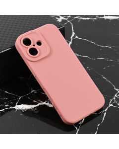 Maska za iPhone 17 63 mat Teracell Giulietta tamno roze - 223443