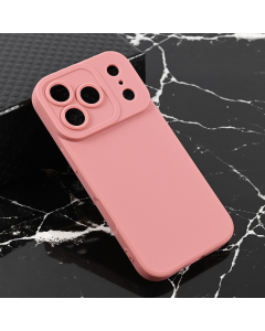 Maska za iPhone 17 Pro 63 mat Teracell Giulietta tamno roze - 223455