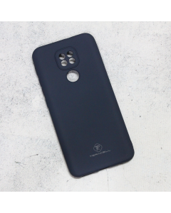 Maska za Motorola Moto G9 Play mat Teracell Giulietta tamno plava - 94757-1