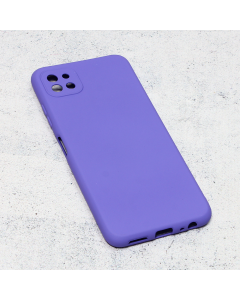 Maska za Samsung Galaxy A22 5G mat Teracell Giulietta ljubičasta - 200614-1