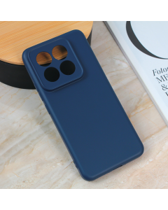 Maska za Xiaomi 14 Pro mat Teracell Giulietta tamno plava - 212000