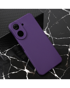 Maska za Xiaomi Redmi 13C mat Teracell Giulietta tamno ljubičasta - 219805