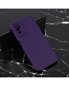 Maska za Xiaomi Redmi Note 10 5G mat Teracell Giulietta tamno ljubičasta - 221434
