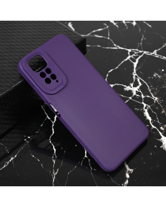 Maska za Xiaomi Redmi Note 11/Note 11S mat Teracell Giulietta tamno ljubičasta - 222542