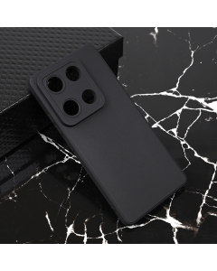 Maska za Xiaomi Redmi Note 14S (EU) mat Teracell Giulietta crna - 221615