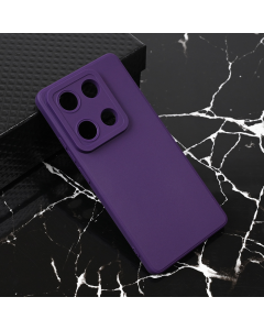 Maska za Xiaomi Redmi Note 14S (EU) mat Teracell Giulietta tamno ljubičasta - 221617