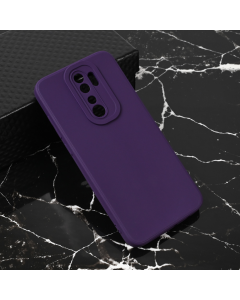 Maska za Xiaomi Redmi Note 8 Pro mat Teracell Giulietta tamno ljubičasta - 221095