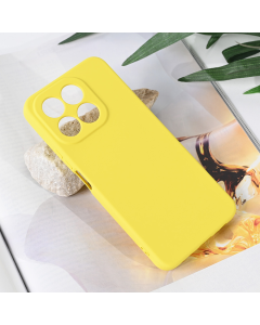 Maska za Honor X6c Teracell Soft Velvet žuta - 222994