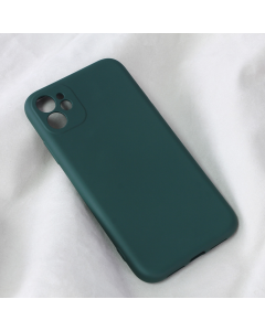 Torbica Teracell Soft Velvet za iPhone 11 6.1 tamno zelena - 206973